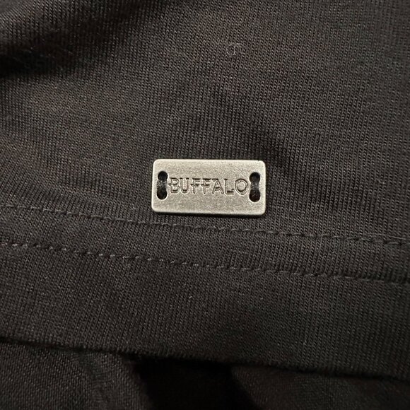 Buffalo David Bitton Black Babydoll Dress or Long Top Size S Y2K - Picture 5 of 7